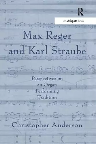 Max Reger and Karl Straube cover