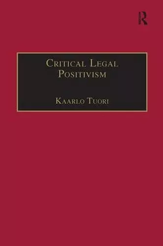 Critical Legal Positivism cover