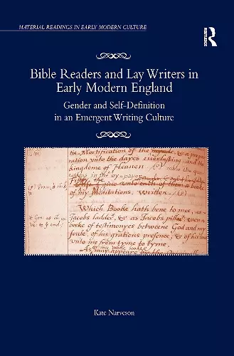 Bible Readers and Lay Writers in Early Modern England cover