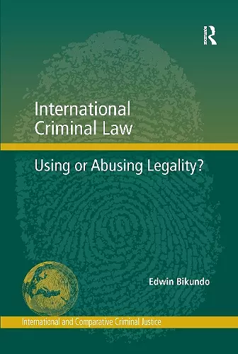 International Criminal Law cover