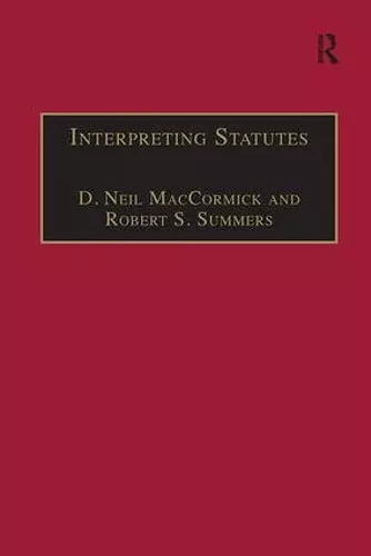 Interpreting Statutes cover