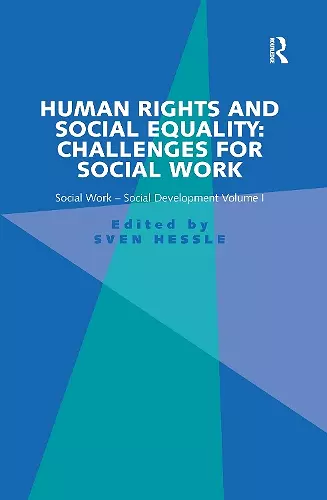 Human Rights and Social Equality: Challenges for Social Work cover