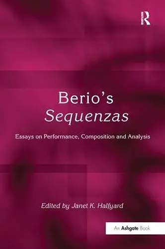 Berio's Sequenzas cover