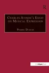 Charles Avison's Essay on Musical Expression cover