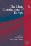 The Many Constitutions of Europe cover