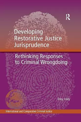 Developing Restorative Justice Jurisprudence cover