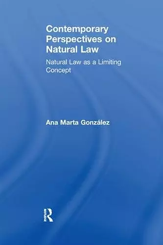 Contemporary Perspectives on Natural Law cover