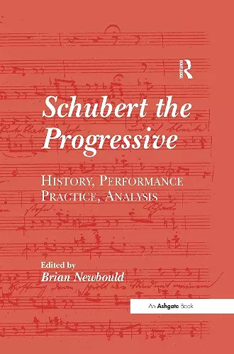 Schubert the Progressive cover