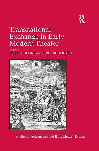 Transnational Exchange in Early Modern Theater cover