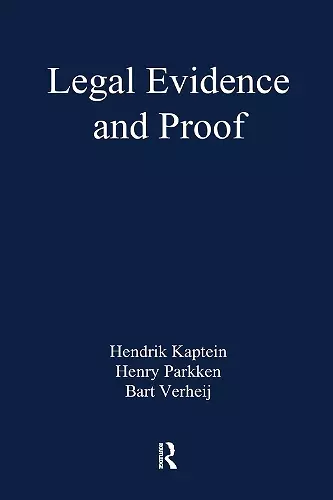 Legal Evidence and Proof cover