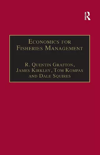 Economics for Fisheries Management cover