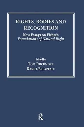 Rights, Bodies and Recognition cover