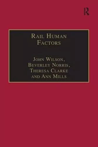 Rail Human Factors cover