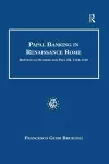 Papal Banking in Renaissance Rome cover