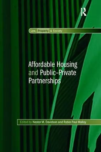 Affordable Housing and Public-Private Partnerships cover