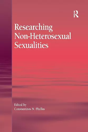 Researching Non-Heterosexual Sexualities cover