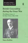 British Generalship during the Great War cover