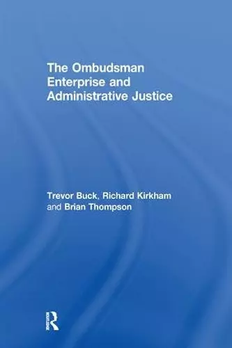 The Ombudsman Enterprise and Administrative Justice cover