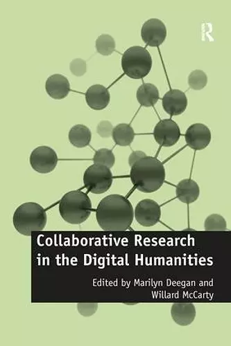 Collaborative Research in the Digital Humanities cover