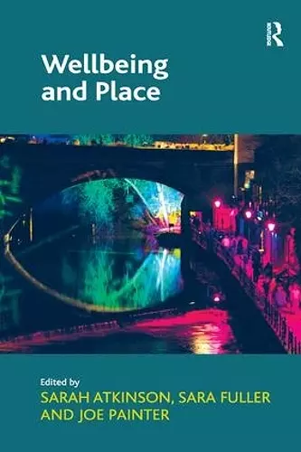 Wellbeing and Place cover