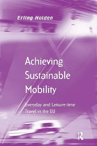 Achieving Sustainable Mobility cover