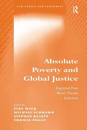 Absolute Poverty and Global Justice cover