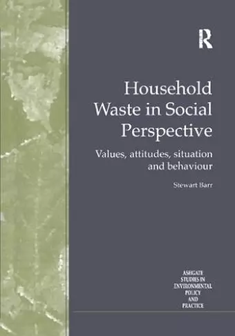 Household Waste in Social Perspective cover