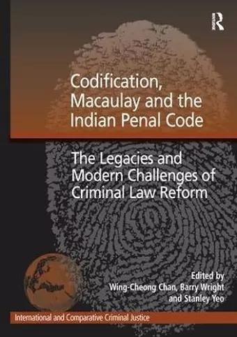 Codification, Macaulay and the Indian Penal Code cover