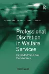 Professional Discretion in Welfare Services cover