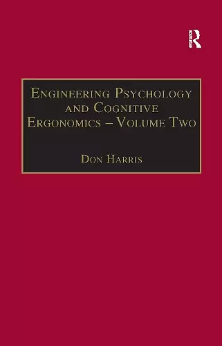 Engineering Psychology and Cognitive Ergonomics cover