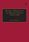 Women, Modernism and British Poetry, 1910–1939 cover