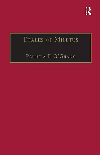 Thales of Miletus cover