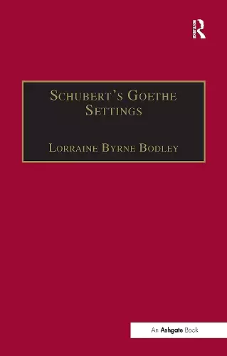 Schubert's Goethe Settings cover