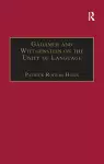 Gadamer and Wittgenstein on the Unity of Language cover