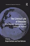 The Criminal Law of Genocide cover