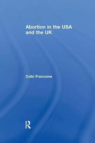 Abortion in the USA and the UK cover