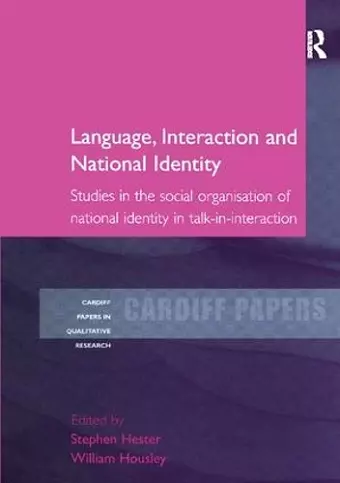 Language, Interaction and National Identity cover