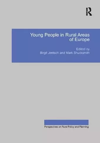 Young People in Rural Areas of Europe cover