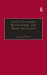 China's Economic Development and Democratization cover