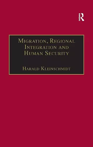 Migration, Regional Integration and Human Security cover