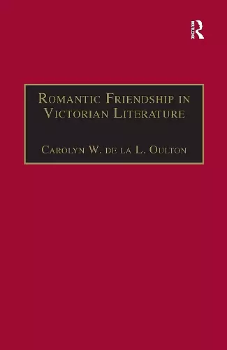 Romantic Friendship in Victorian Literature cover