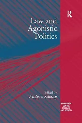 Law and Agonistic Politics cover