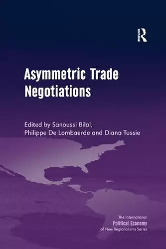 Asymmetric Trade Negotiations cover