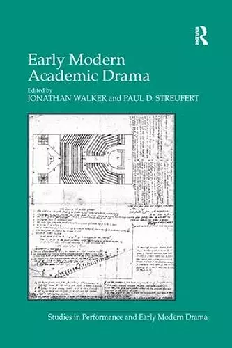 Early Modern Academic Drama cover