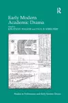 Early Modern Academic Drama cover