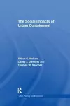 The Social Impacts of Urban Containment cover