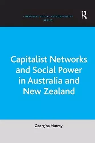 Capitalist Networks and Social Power in Australia and New Zealand cover