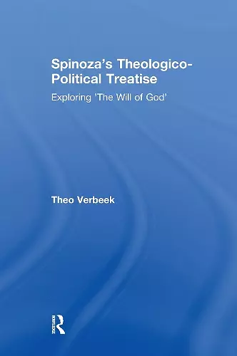 Spinoza's Theologico-Political Treatise cover