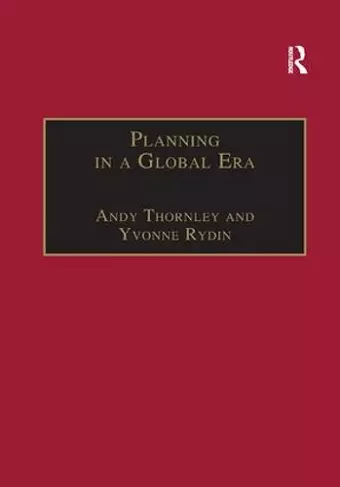 Planning in a Global Era cover