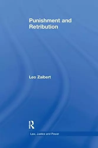 Punishment and Retribution cover